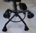Knee Crutch Hands Free Adjustable Height Walker For Foot Injuries Non Slip