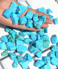 Sleeping Beauty Turquoise Nuggets Rough - 1 4 Pound Lots - Very High Quality