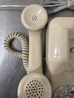 Vintage 1983 Itt Model 500 Rotary Desk Telephone Beige Working