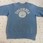 Vintage 1960s Champion Running Man Columbia Sweatshirt Size M  18 5x23 5  Blue