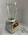 Vtg  Osterizer Imperial Viii 8 Speed Blender Model 542 Chrome Tested  pristine 