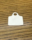 Vintage 1950   s Havoline Texaco Oil Change Reminder Keychain Tag 1 5    X 1 75   