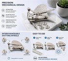 Mechanical Gear Train Ruling Pen-vintage Precision Dotting Pen Set-drafting Tool