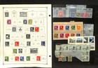 Norway Stamp Collection On 20 Scott International Pages  1856-1955  bi 