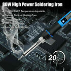 80w Lcd Electric Soldering Iron Kit Repair Welding Tool W multimeter Solder Wire