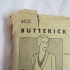Antique Butterick 1920s New Deltor Pattern 4615 Surplice Frock Size 40 Bust