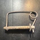 Vintage Farm Tractor Hitch Pin W spring Wire Clip