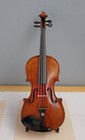 Restored Robert A  Dolling 4 4 Violin Markneukirchen Germany W case - Circa 1920