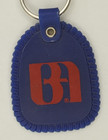 Vintage 80s 90s Bank Of America Plastic Saddle Keychain Keyring Older Logo