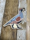 Gambel s Quail Iron On Patch   Upland Bird Vest   Custom Quail Hunting Watcher