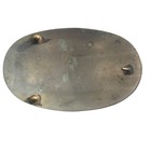 Vintage Tony Lama German Nickel Belt Buckle Cowboy Rodeo Floral Design Sz Large