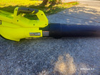 Ryobi 40v Jet Fan Blower 120mph 550 Cfm  Cordless Battery Model Ry40lb01