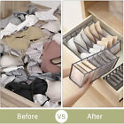 Foldable Drawer Organizer Divider Closet Storage Box For Underwear Bras Sock