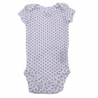 New Carter s Baby Girls Infants Floral Short Sleeves 5 Pack Bodysuits Set