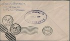 Us First Flight Cover 1928 Honduras Franking W  Us Sc C10 And By Rail To Canada