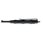 Zak Tool Zt12c Progrip Round Carbon Fiber Handcuff Key W  Pocket Clip  Black