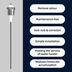 Electric Anode Rod For Hot Water Heater  Powered Titanium Anode Rod Replaceme   