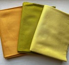 Cotton Fabric 1 2 Yard Trio Lot Of 3  Solids  For Sewing Crafting Quilting