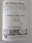 Marlon Brando  a Streetcar Named Desire  Tennessee Williams 1949 Playbill
