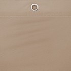 Waterproof Solid Tan Fabric Shower Curtain Liner Heavy Duty Bathroom Decor 70x72