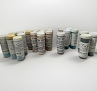 Vintage Fay Good Australia  22  China Powder Paint Pigment Glass Vials-f2