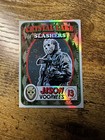 Horror Movie Villains Sports Card Themed Holographic Sticker Lot 6pcs