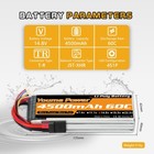 2pcs 14 8v 4s 4500mah 60c Lipo Battery For Rc Tr Car Truck Drone Helicopter Fpv