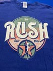 Rush R40 2015 Concert T-shirt Last Band Tour Geddy Lee Alex Lifeson Neil Peart L