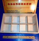 Vintage Educo Wooden Bead Box Holland