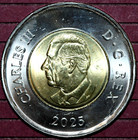 Canada 2025 Toonie 2 Dollars  Charles Iii tomb Of The Unknown Soldier 28mm i 