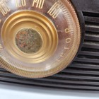 Vintage 1949 Rca Victor Radio Model 8x541 Tube Am Brown  Bakelite - Working