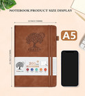 Lined Journal Notebook For Women And Men hardcover Leather Journaling Notebook F