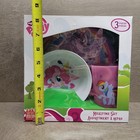 My Little Pony 3 Piece Mealtime Set Plate Cup Bowl By Zak Designs Kids Childrens