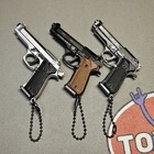 Mini Gun Keychain  1 3 Scale Beretta 92f Keychain Edc Knife Man Gift
