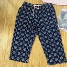 Nautica Women   s 3 Pc Pajama Set Nautical Theme Size M
