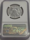 1957 Ngc Pf67 Silver Proof Franklin Half Dollar 50c 90  Silver New White Label