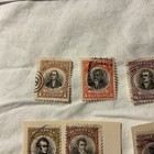 Bolivia- -1909- -sc   82 84 86-89historical Figures Lot Of 6-stamps-used-b10