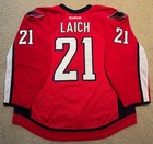 Brooks Laich Washington Capitals Game Worn Jersey -meigray Loa Photo Matched    