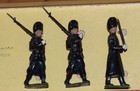 Vintage Britains No  2009 Belgian Army Grenadiers 8 Piece Toy Soldier Set In Box