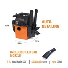 Ridgid 5 Gallon 5 0 Peak Hp Portable Wall-mountable Wet dry Shop Vac accessories