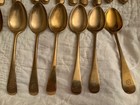 Antique French Rare Paul Morin 36 Hallmarked Late 19th C Gold Flatware Set B Mon