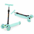 3 Wheel Kick Scooter  Adjustable Height For Toddler Girls Boys 2-5 Years Gift