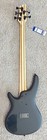 Ibanez   K5bkf Fieldy Signature Model 5 String Electric Bass Guitar - Black Flat