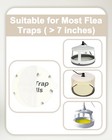 20 Pack Flea Trap Refill Glue Boards 7 1  Sticky Pads For Flea Bed Bug Traps