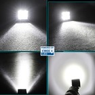 2pc 3  100w Cree Led Cube Work Light Bar Spot Foglights Pods Offroad 4wd Atv Suv