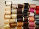 125  Vintage Wooden Wood Plastic Thread Spools Crafts-sewing- Various Sizes Lot