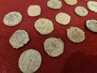 Small Uncleaned Ancient Eastern Roman byzantine Coins  Great Variety condition 