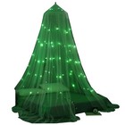 Octorose Glow In The Dark Bed Canopy Mosquito Net Fits Crib twin  Full  Q K Ck