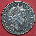 Great Britain 2013 10 Pence Section Of The Royal Arms-   Foreign Coin  24 42mm