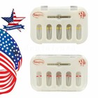 Usa Dental Fiber Post Screw Thread Quartz Resin W  Drills High-intensity